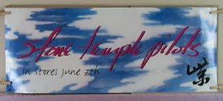 Stone Temple Pilots 12 " X30 " Promo Poster Banner ©1994