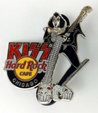 Kiss Band Hard Rock Café Pin Badge Gene Simmons Alive 2 Chicago 2006 Le 500