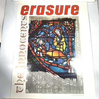 Erasure The Innocents Rare Tour Poster 1988