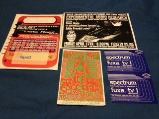 Spectrum E.  A.  R.  Sonic Boom 5 Gig Flyers Spacemen 3 Experimental Audio Research