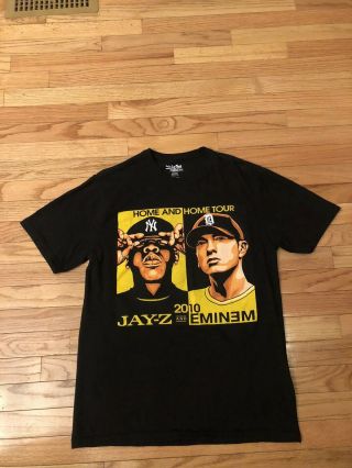Jay - Z And Eminem 2010 Home And Home Tour Concert Shirt Adult Size L