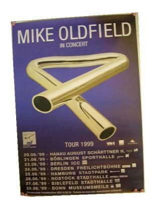 Mike Oldfield German Tour Poster 1999 Concert