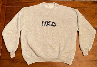 Vintage Eagles Hell Freezes Over Concert World Tour Sweatshirt Xl Gray 1994