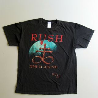 Rush Time Machine Tour Concert 2011 2010 Shirt Size Large L