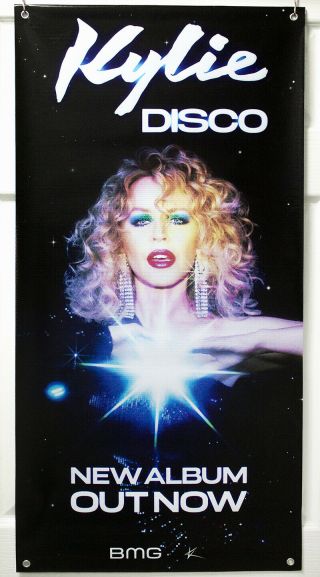 Kylie Minogue " Disco " Vinyl Banner (100 X 50) Promo Album Poster 2020 Magic