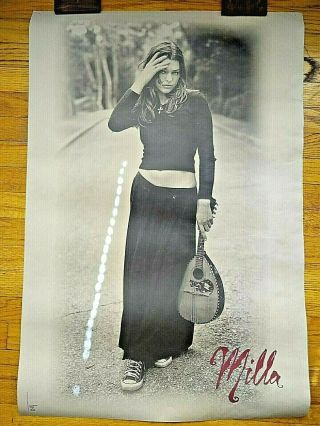 Milla Jovovich Poster 1994 18 Yo Nm Huge 24x30 Music Promo Se Othr Itms