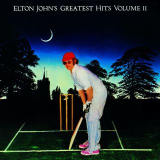 Album Covers - Elton John - Greatest Hits Volume Ii (1976) Album Poster 24 " X 24 "