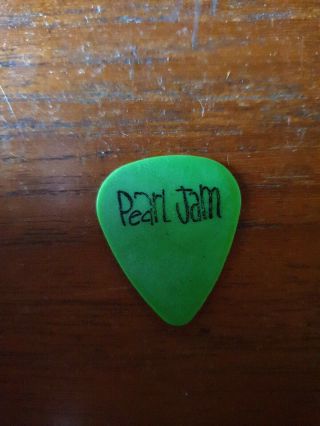 Pearl Jam Mike Mccready Stage Guitar Pick
