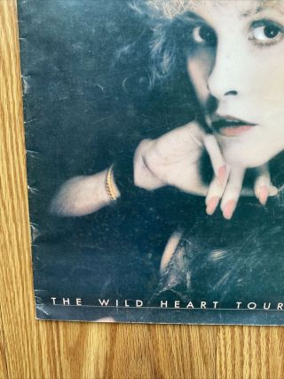 STEVIE NICKS 1983 THE WILD HEART CONCERT PROGRAM BOOK BOOKLET Vintage Fleetwood 3
