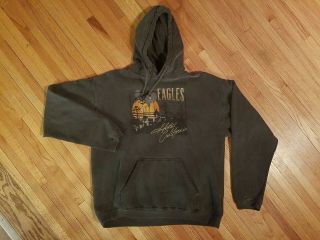 Vintage Hotel California Eagles Tour Sweatshirt/hoodie/ Gray,  Size Men 