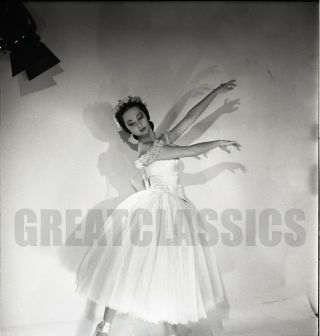 Irma Sandre 1950 Ballet Russe Dancer 2 1/4 Camera Negative Peter Basch