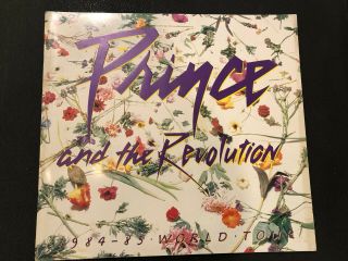 Prince & The Revolution 1984 / 1985 Purple Rain Tour Program Book Booklet