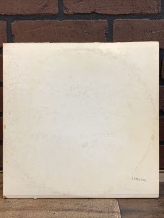 Vintage The Beatles White Album Swbo - 101 1968 Apple Records Album Estate Find