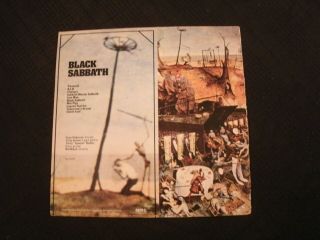 BLACK SABBATH - Greatest Hits - 1977 UK Vinyl 12  Lp.  / Ozzy / Hard Rock Metal 3