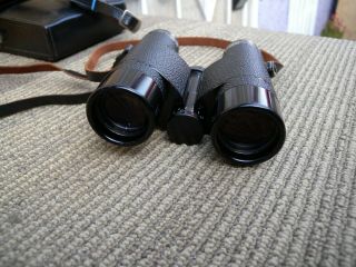 vintage Leitz binoculars 8x32 worked w/original hard case. 4