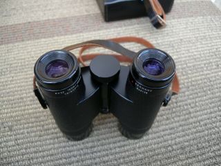 vintage Leitz binoculars 8x32 worked w/original hard case. 5