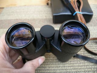 vintage Leitz binoculars 8x32 worked w/original hard case. 6