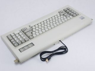 Vintage IBM Model F AT 84 Keyboard w/ Internal USB Soarer ' s Converter 3