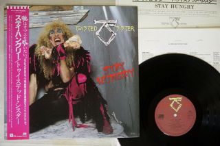 Twisted Sister Stay Hungry Atlantic P - 11492 Japan Obi Vinyl Lp