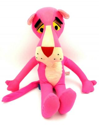 Vintage 1964 Mighty Star Pink Panther Plush Mirisch - Geoffrey