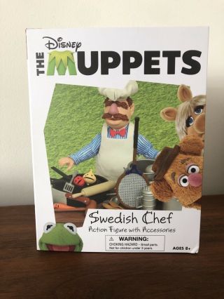 The Muppets: Swedish Chef Deluxe Action Figure Set