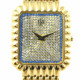 Raymond Weil 4707 - 2 18k Gold Electroplated Mens Vintage Watch Swiss Quartz
