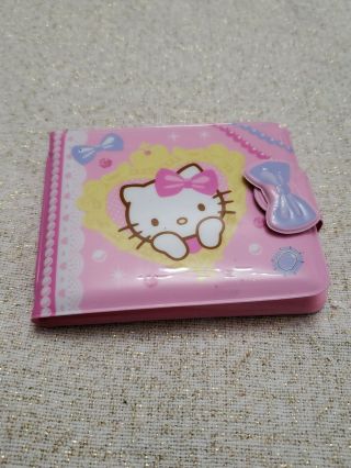Sanrio Hello Kitty Pink Wallet With Snap Closure & Coin Pocket 4 " X 3 "