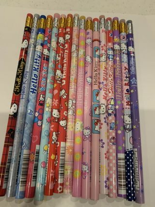 Sanrio Hello Kitty Vintage Pencils (16)