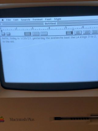 Vintage Apple Macintosh Plus Computer,  Keyboard,  Mouse,  3.  5 Drive,  Printer 5