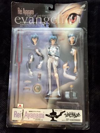 Neon Genesis Evangelion Rei Ayanami Action Figure Kaiyodo Xebec Toys
