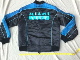 Rare Vintage Miami Vice Cast Member Jacket Staff Sport Coat Set Black Blue,  Pink