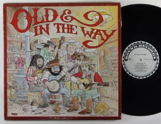 Old & In The Way " S/t " Lp Round Jerry Garcia Grateful Dead