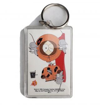 1998 South Park Comedy Central Kenny Ate By Rats Keychain