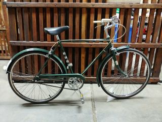 Vintage Amf Hercules Bicycle 3 - Speed 1960s Cruiser - Breaks And Shifter Work