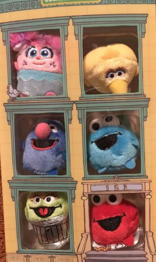 Gund Sesame Street 50th Anniversary Collectors Plush Set Elmo 2019 Spin Master