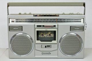 Panasonic Platinum Rx - 5100 Vintage Cassette Boombox Japan 80 