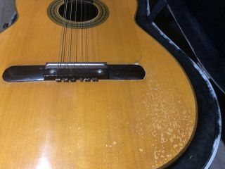 Repertorio Wagner Español Vintage 12 String Acoustic Guitar w Hard Shell Case 4