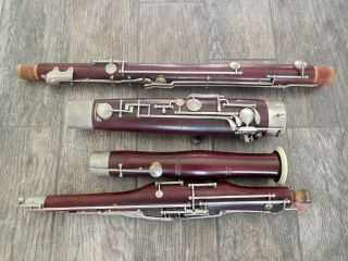 Vintage Linton Wooden Bassoon