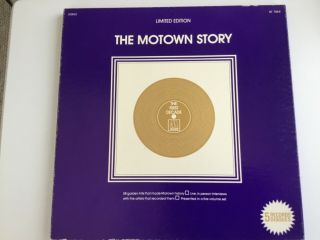 The Motown Story 5 X Vinyl Lp Boxed Set Limited Edition 1970 Pressing