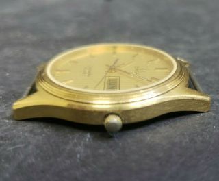 Vintage 1983 OMEGA SEAMASTER QUARTZ DAY DATE Gold Plated Armstrong 25 years 3