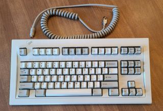 1987 Ibm Model M Space Saving Keyboard Vintage Mechanical 