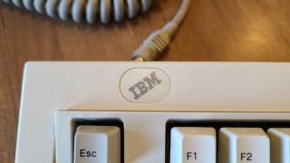 1987 IBM Model M Space Saving Keyboard Vintage Mechanical ' Clicky ' ps/2 - - 2