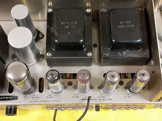 Vintage Heathkit model AA - 151 Tube Stereo Amplifier 6