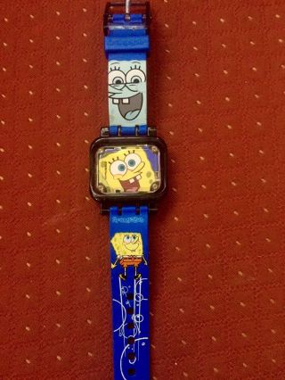 2004 Burger King Spongebob Squarepants Watch.  Pre - Owned.  Needs Battery