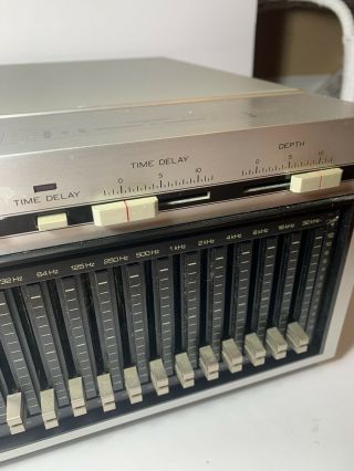 Vintage Kenwood GE - 1000 12 - Band Graphic Equalizer and Great 3