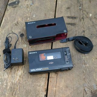Vintage Sony Wm - D6c Professional Tape Recorder/player Parts As - Is Read Desc