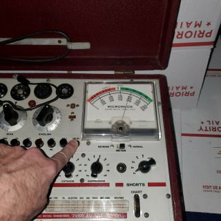 VINTAGE Hickok 600A Mutual Conductance Tube Tester 4
