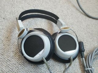 my vintage Stax SR - 5 Headphones.  With SRD - 7adapter/energizer. 4