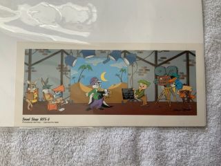 Bugs Bunny Warner Brothers Soundstage 8075 - 6 Rare Chuck Jones Gallery Promo Card