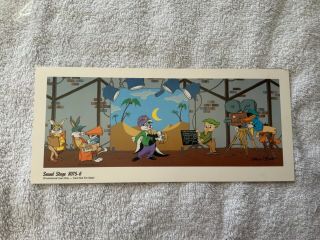 Bugs Bunny Warner Brothers Soundstage 8075 - 6 Rare Chuck Jones Gallery Promo Card 2